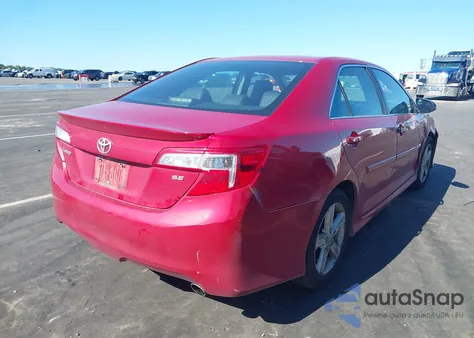 2014 Toyota Camry Se from USA, damaged, VIN 4T1BF1FKXEU752712